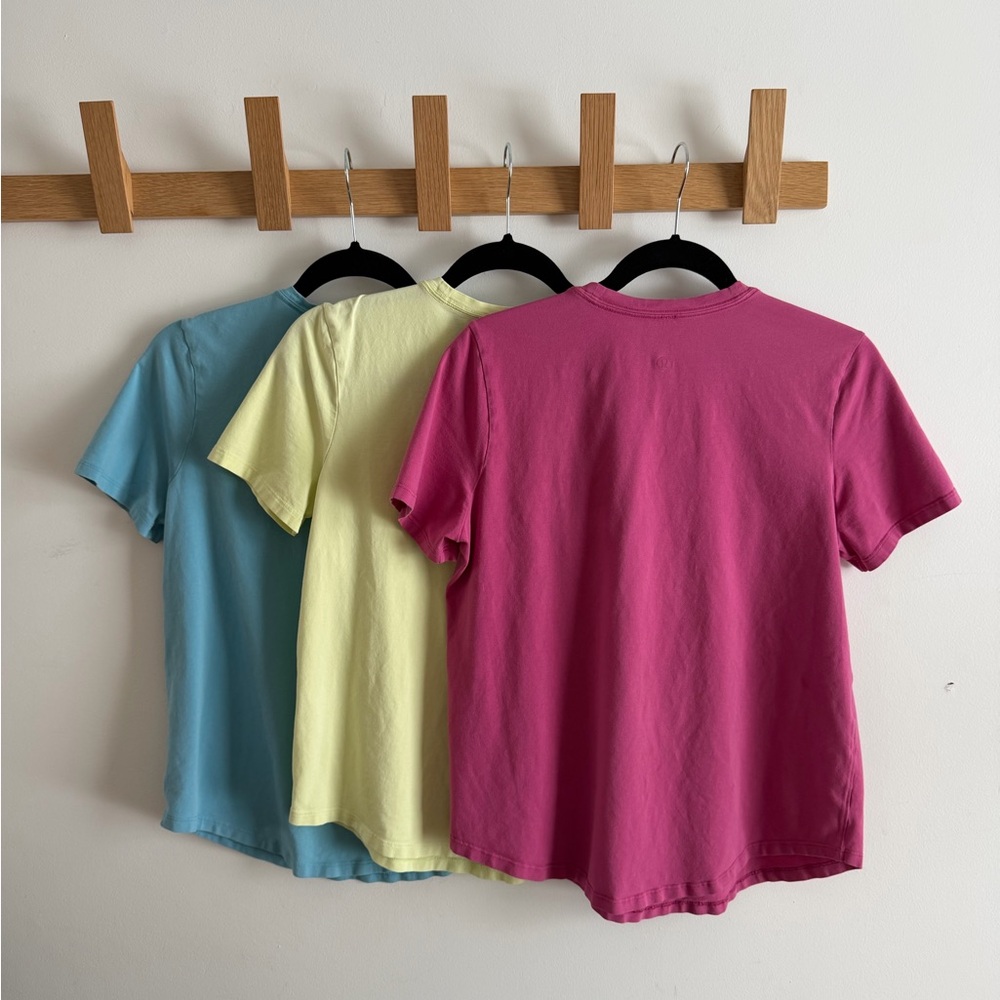 Bundle of 3 Lululemon Love Shirt, size 8